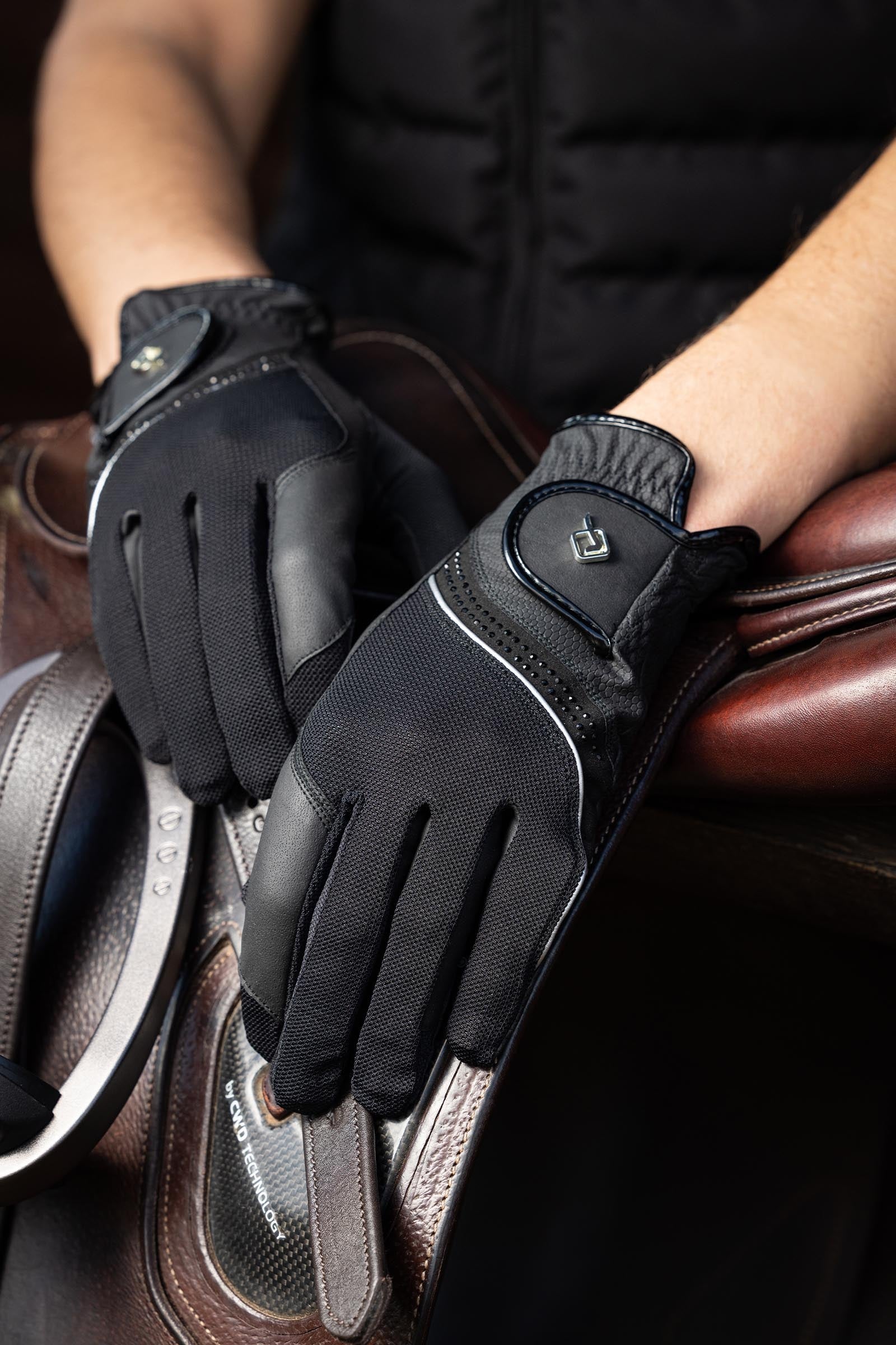 LeMieux Crystal Gloves Riding Gloves