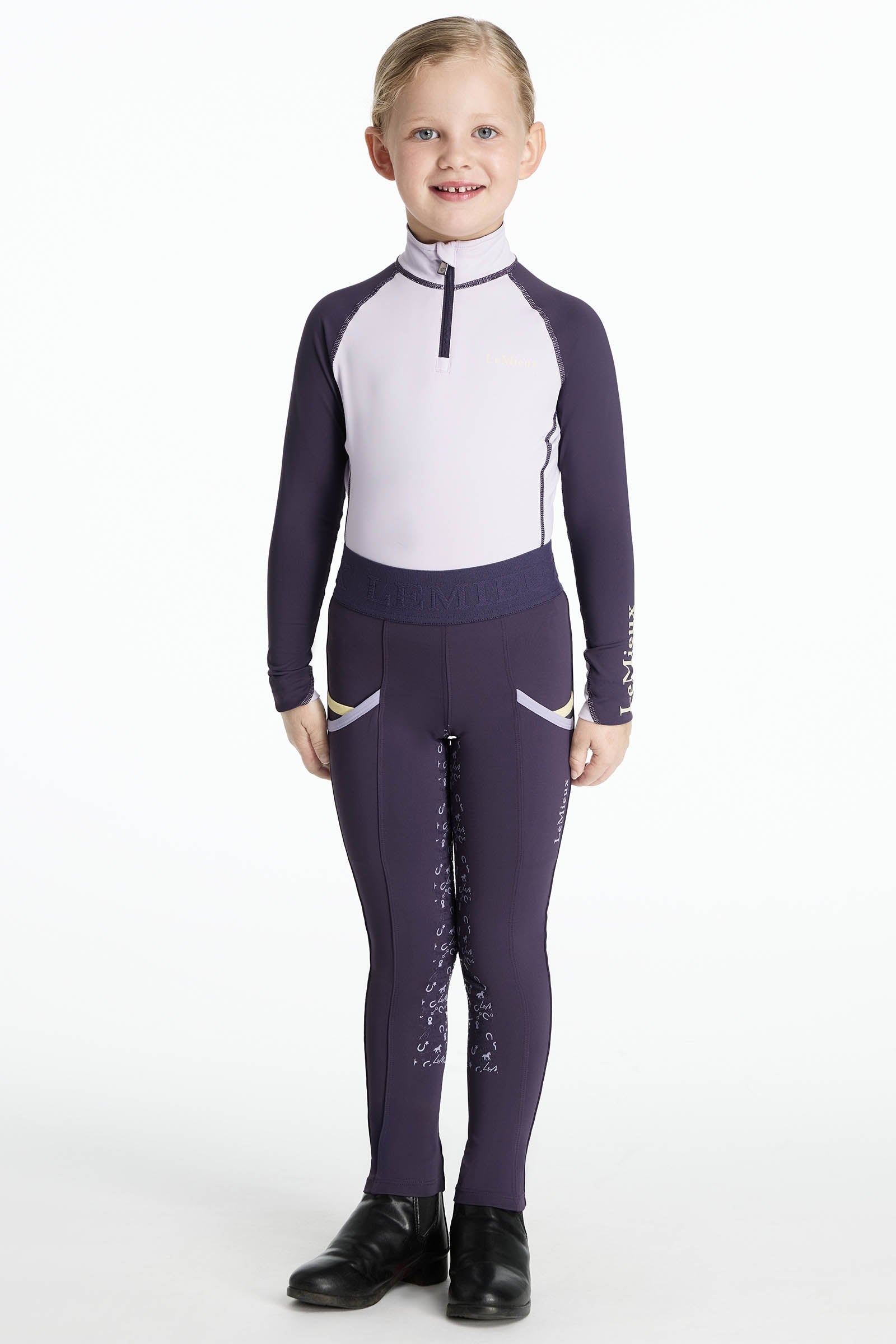 LeMieux Mini Kid´s UV-Protection Base Layer Kids Apparel
