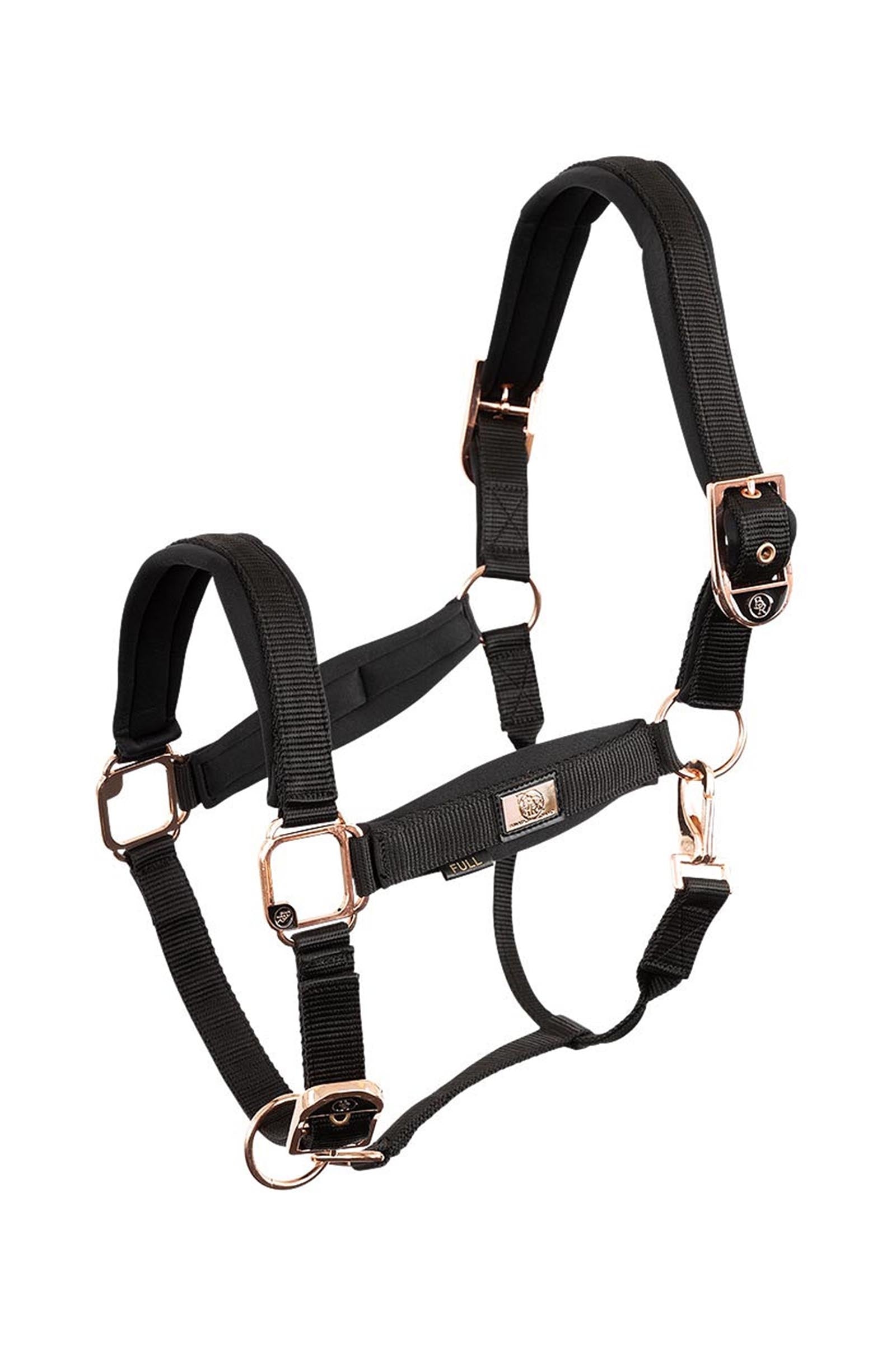 BR Halter Rosé Gold Halfter & Stricke