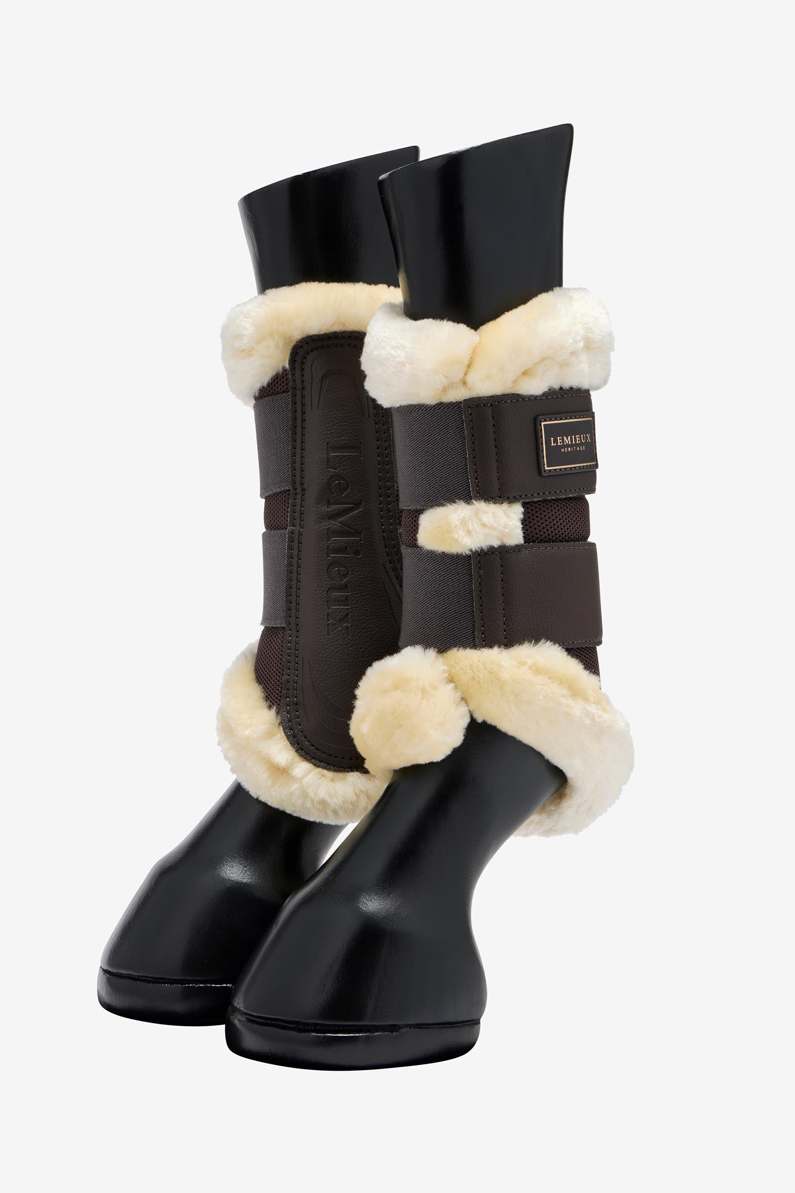 LeMieux Heritage Fleece Edged Brushing Boot Leg & Hoof Protection