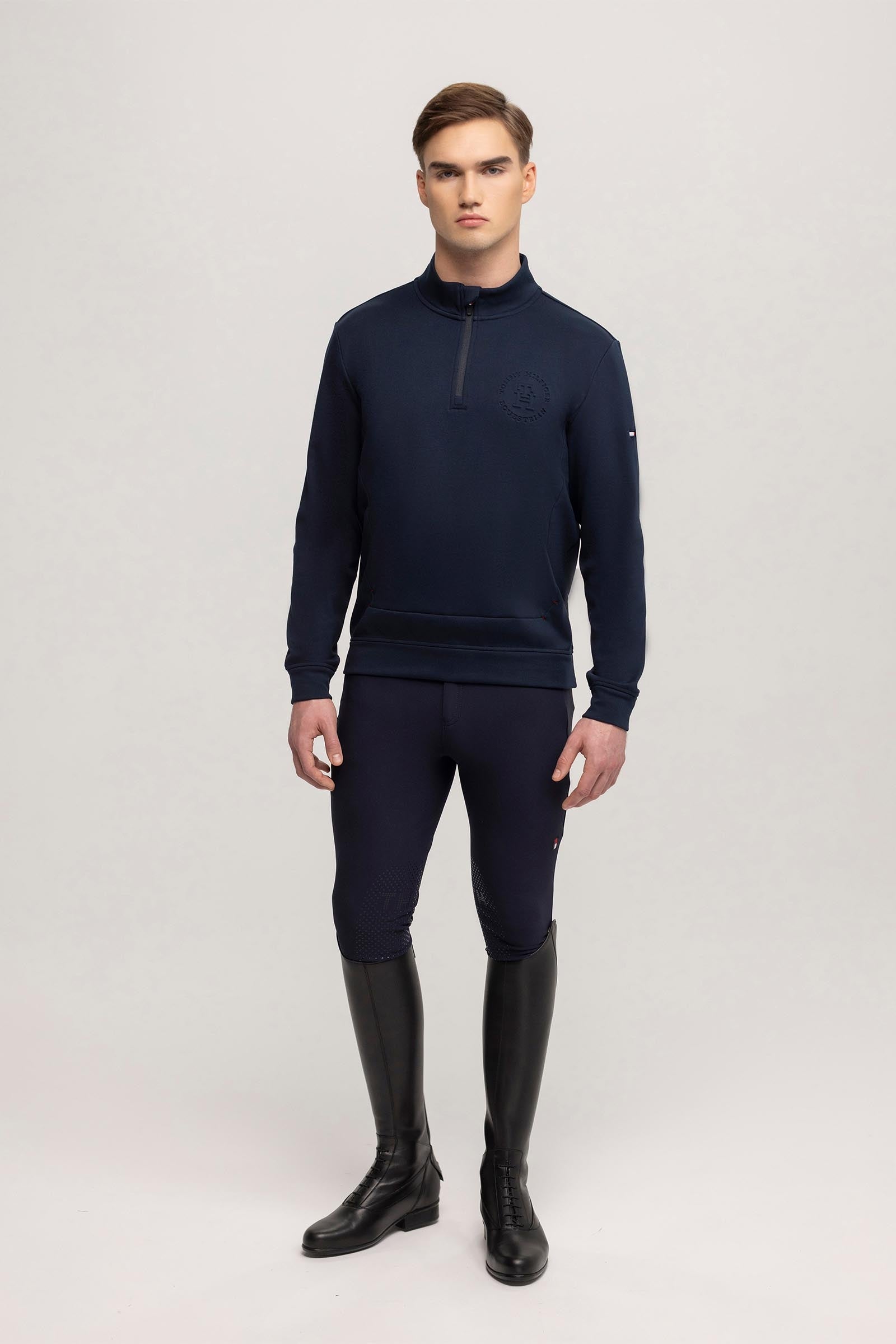 Tommy Hilfiger Equestrian Dallas Men´s 1/4 Zip Sweatshirt Mens Riding Clothing