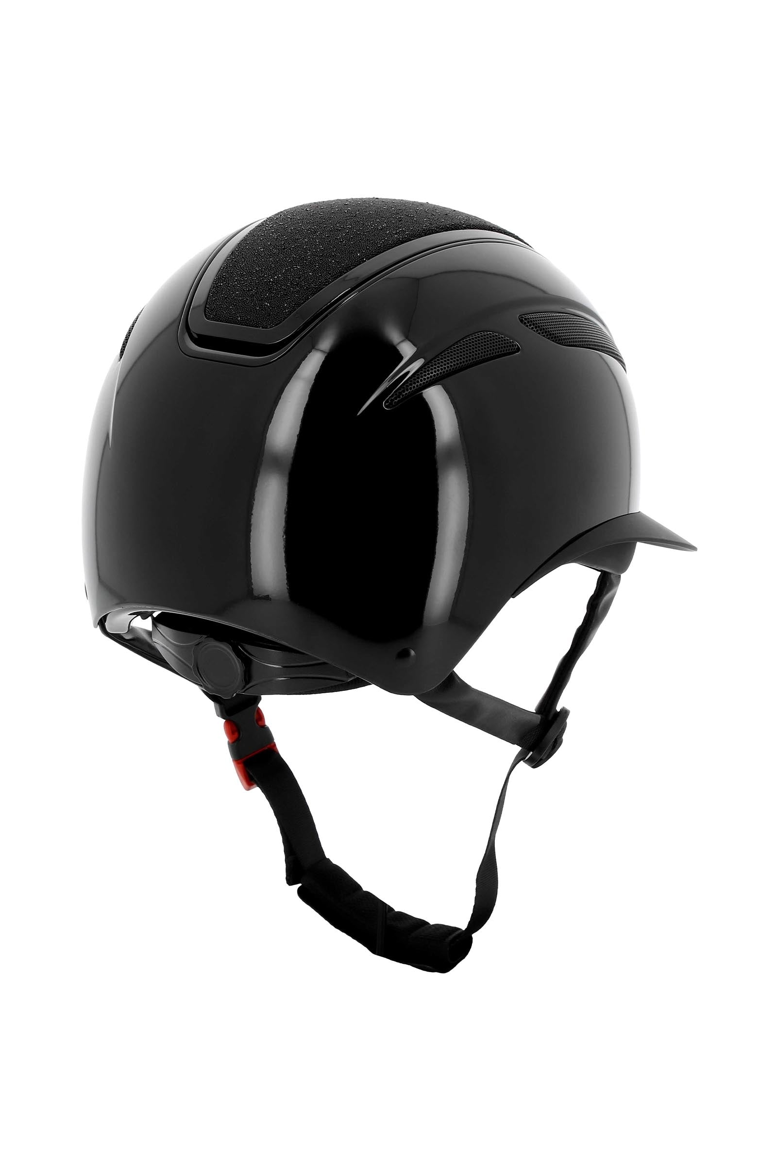 Equi Theme EQUITHÈME Agris Riding Helmet, Shiny, Wide Visor Safety Equipment
