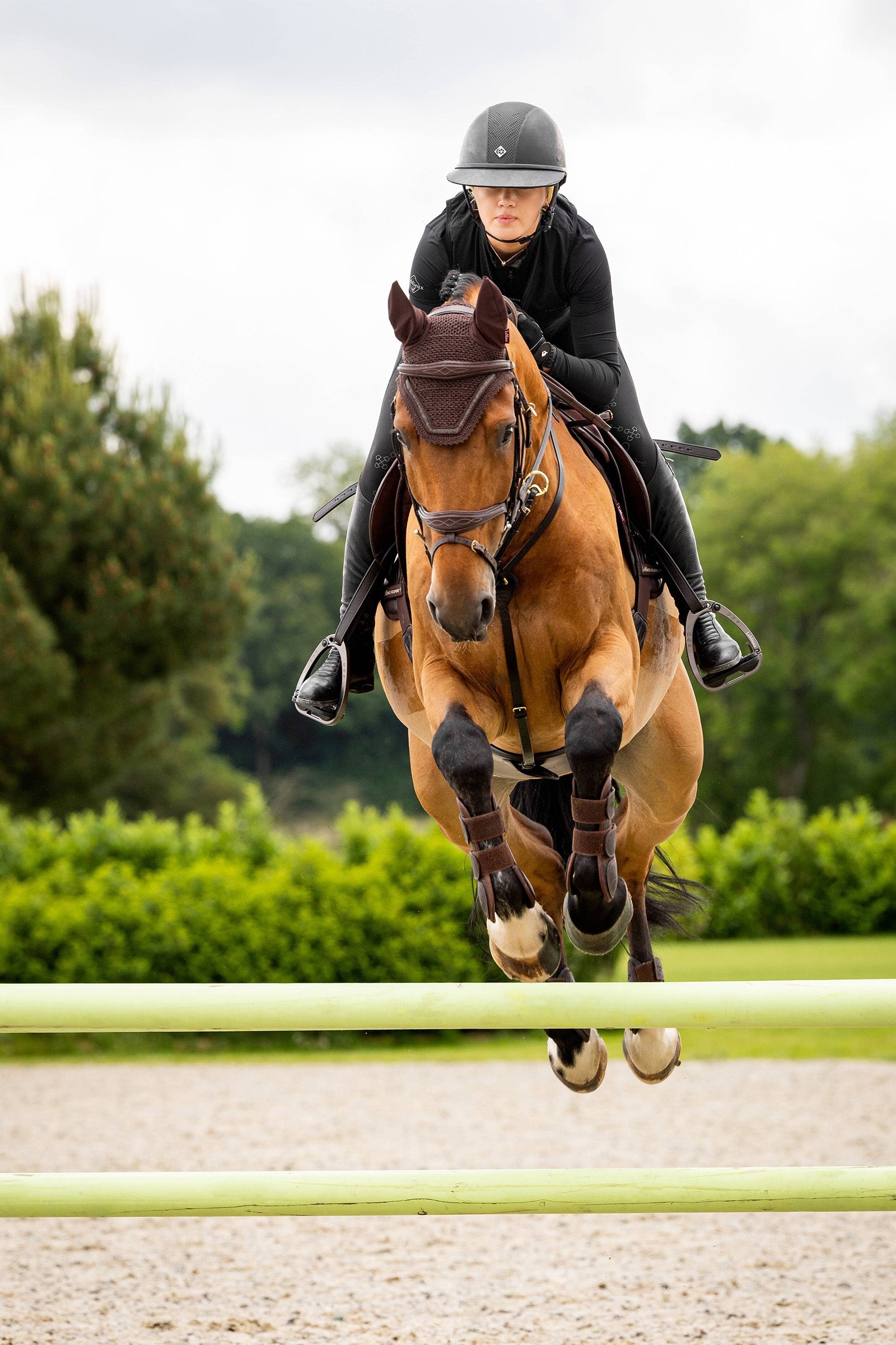 LeMieux Crystal Fly Hood Saddle Pads