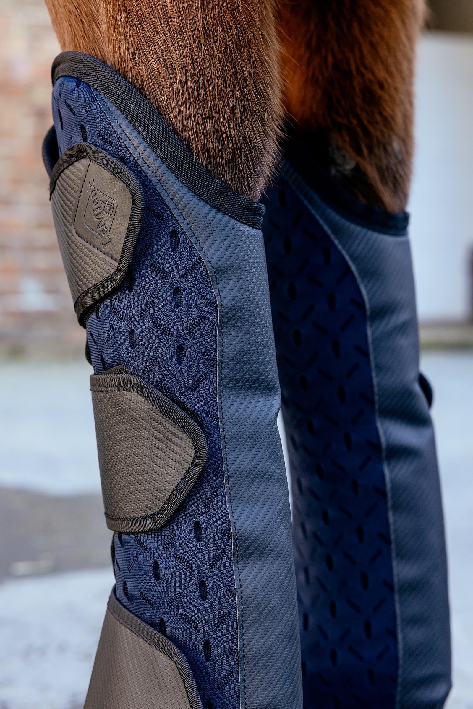 LeMieux Kudos 3D Mesh Travel Boots Leg & Hoof Protection