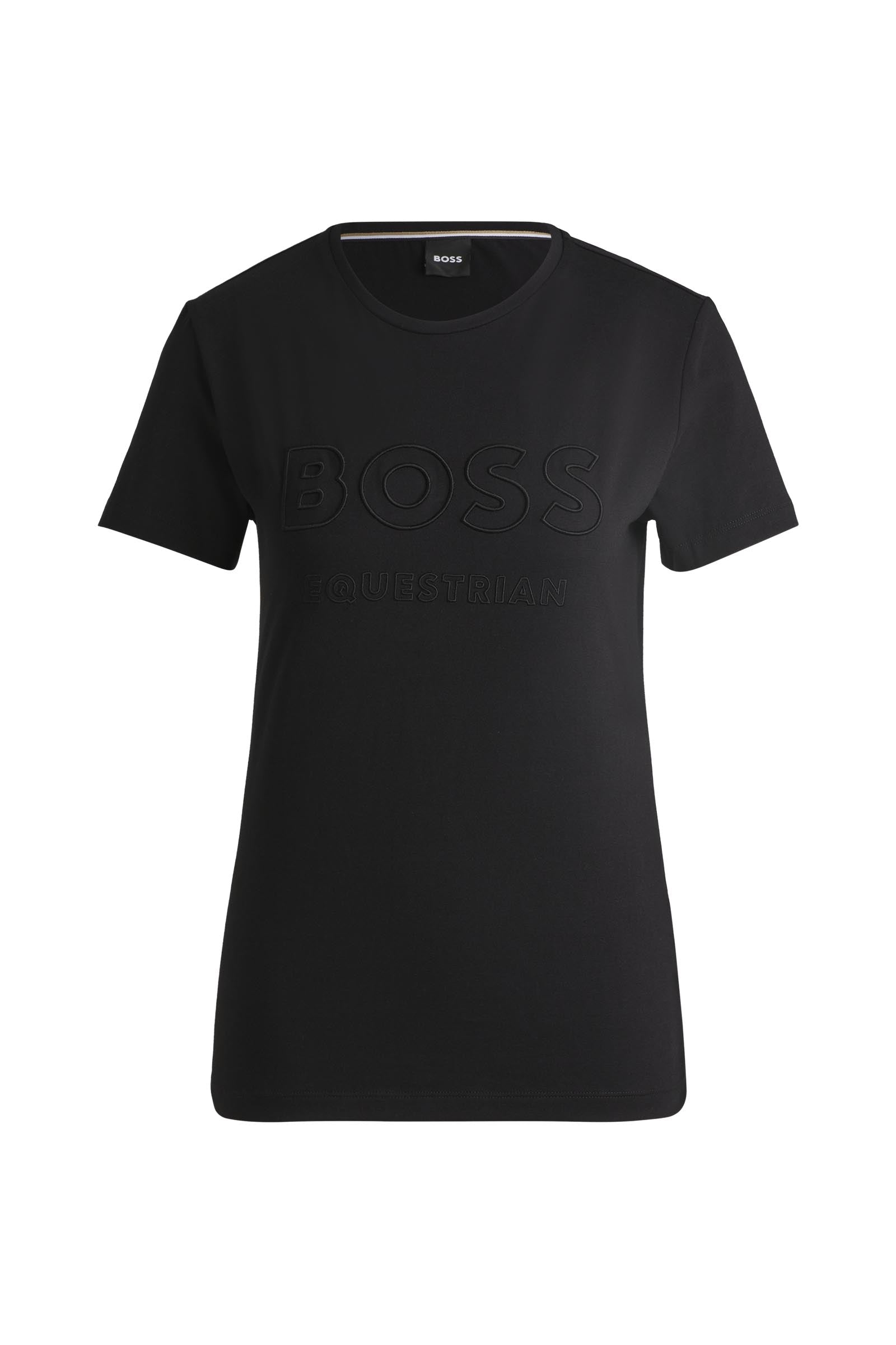 BOSS Equestrian Boss Maya Damen-T-Shirt mit Stickerei Damen Reitbekleidung