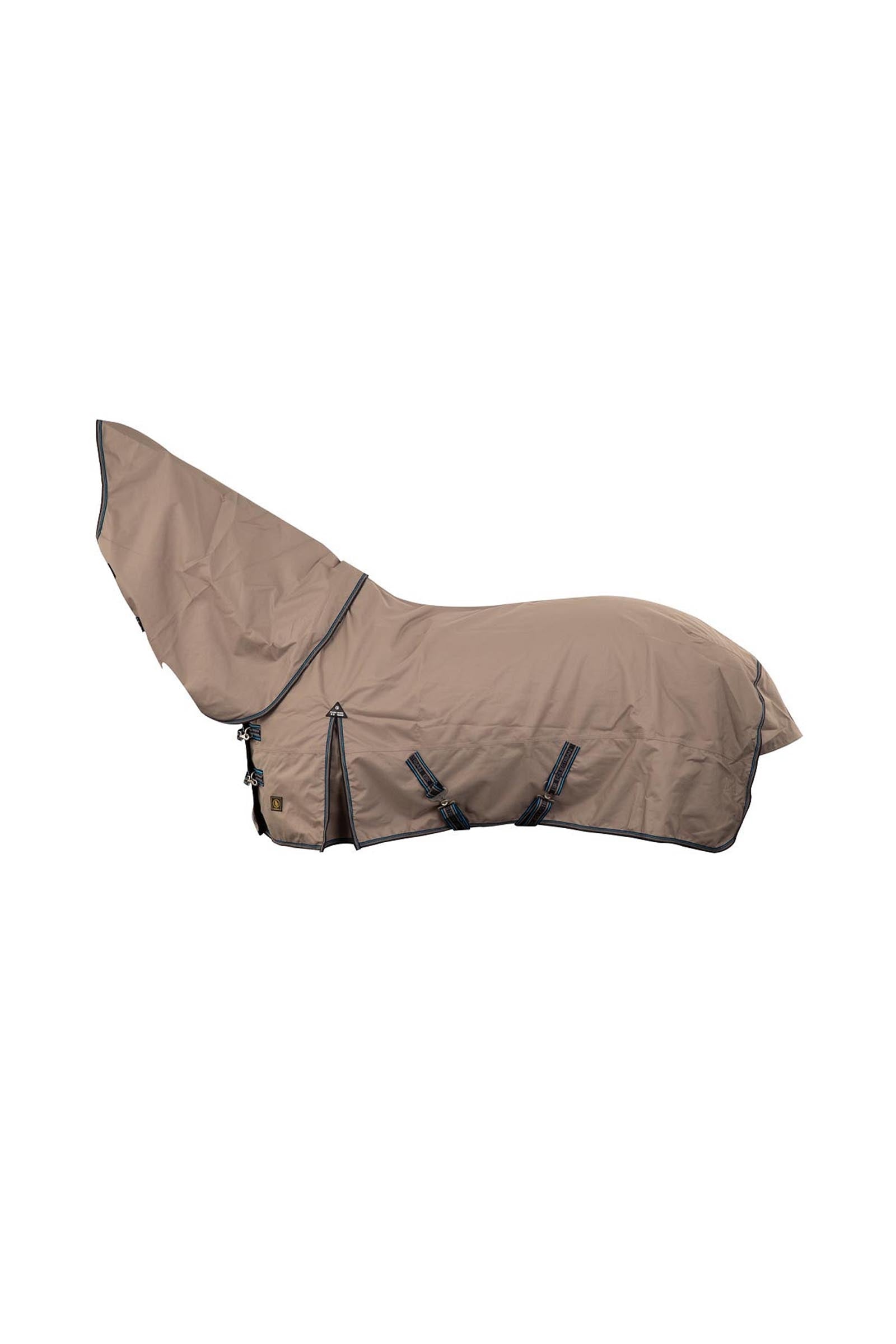 BR Classic 1200D Regendecke mit abnehmbarem Halsteil, 0 g Pferdedecken